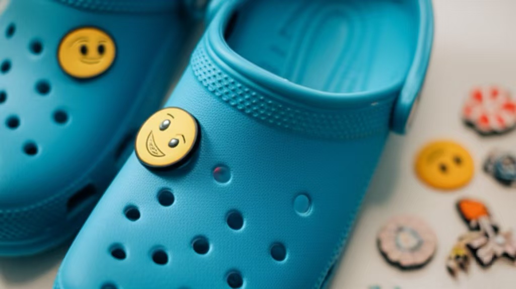 putting jibbitz into crocs