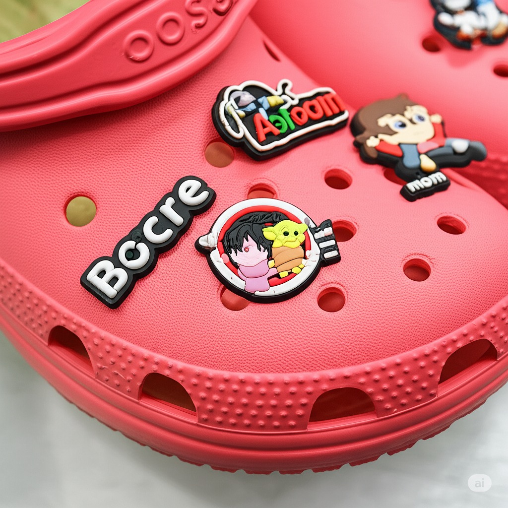 how to make my own croc charms