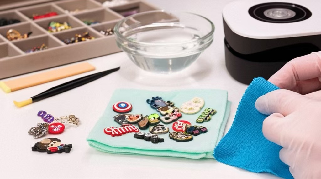 Cleaning and Polishing Your Charms