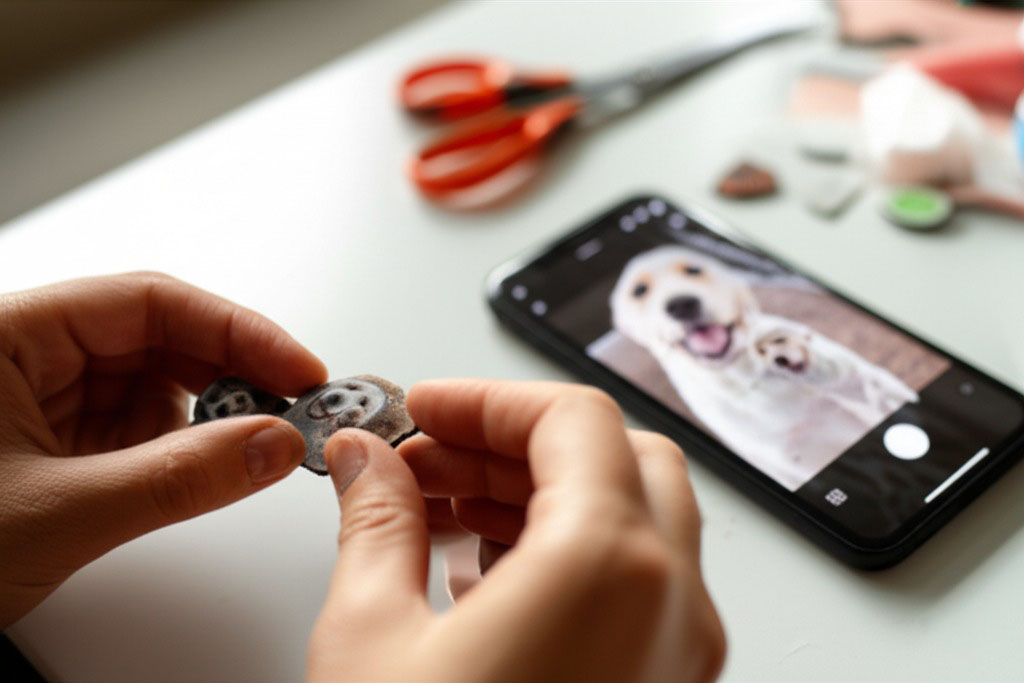 Turning pet photos into Croc charms