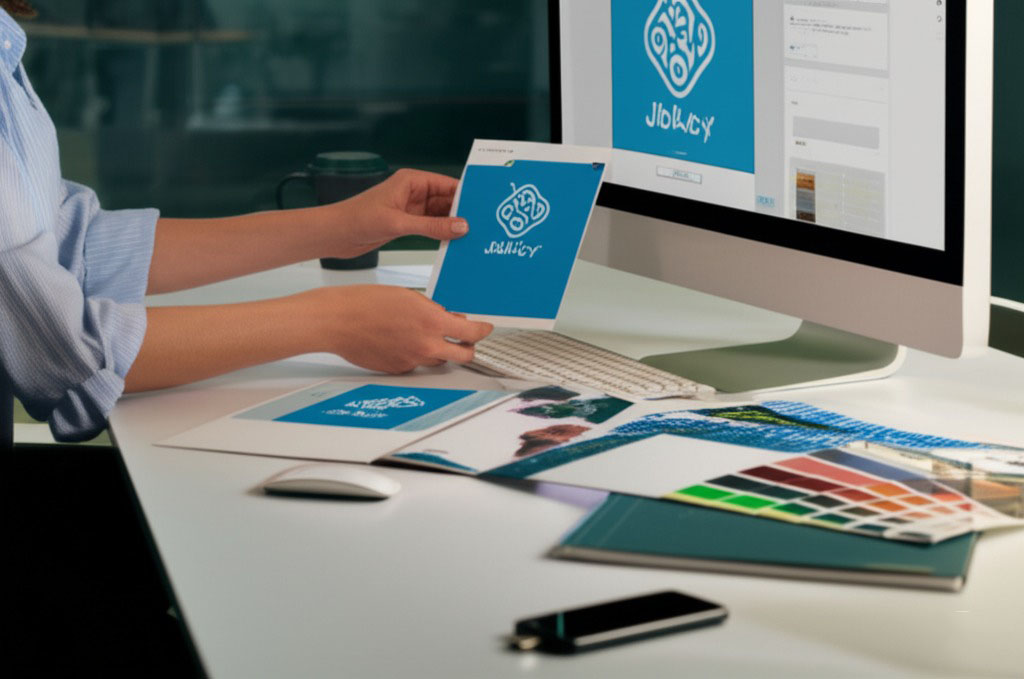 Uploading logos for corporate swag