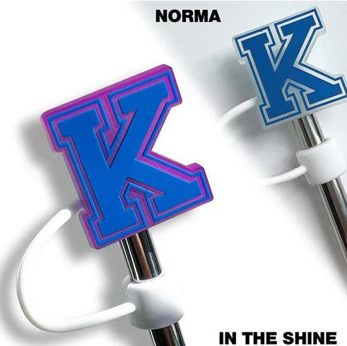 Custom straw toppers