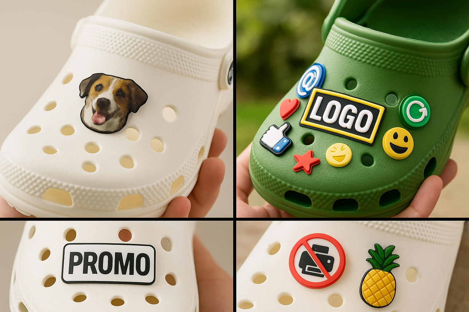 Logo and Photo Jibbitz: Is It Possible?
