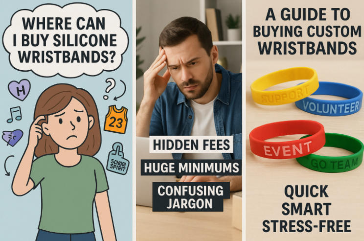 Where Can I Buy Silicone Wristbands?