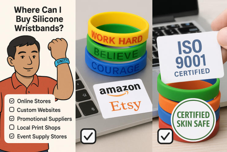 Where Can I Buy Silicone Wristbands?
