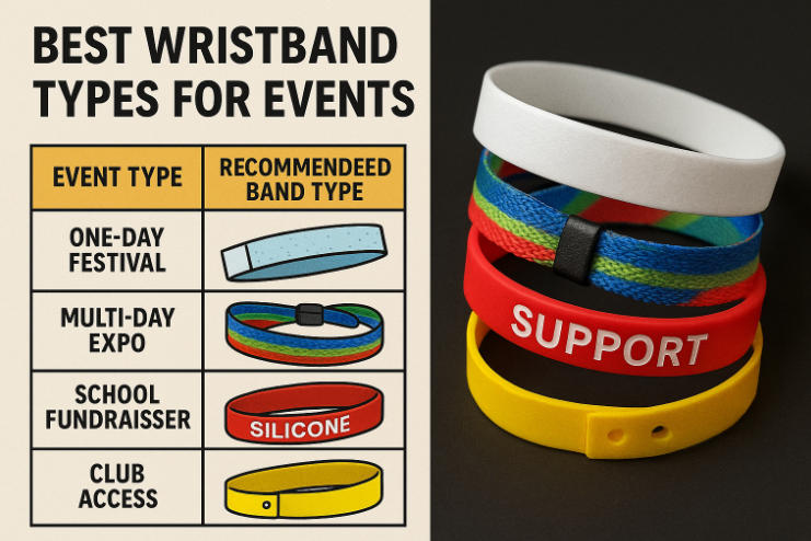 Best Wristband Types for Events