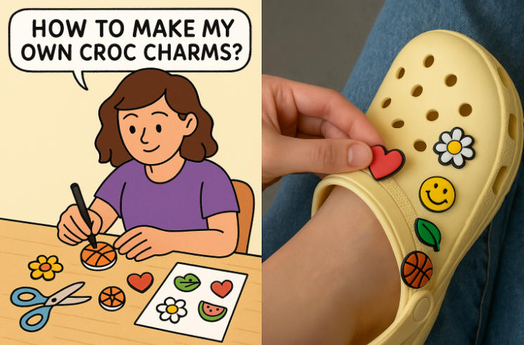 How to Make My Own Croc Charms?