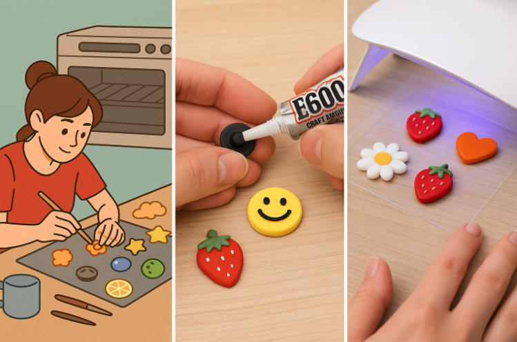 DIY Croc Charm Steps