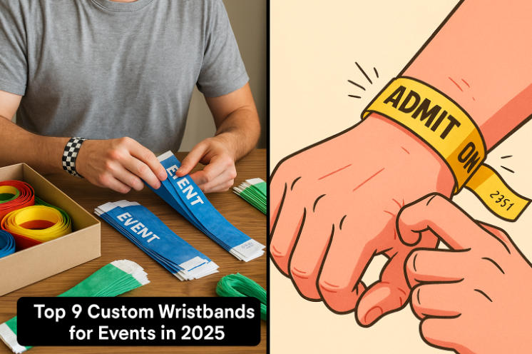 Top 9 Custom Wristbands for Events in 2025