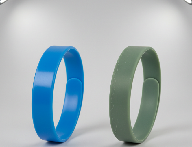 High-Quality Silicone vs. Cheap Blends