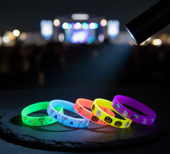 Glow-in-the-Dark and UV-Activated Bands