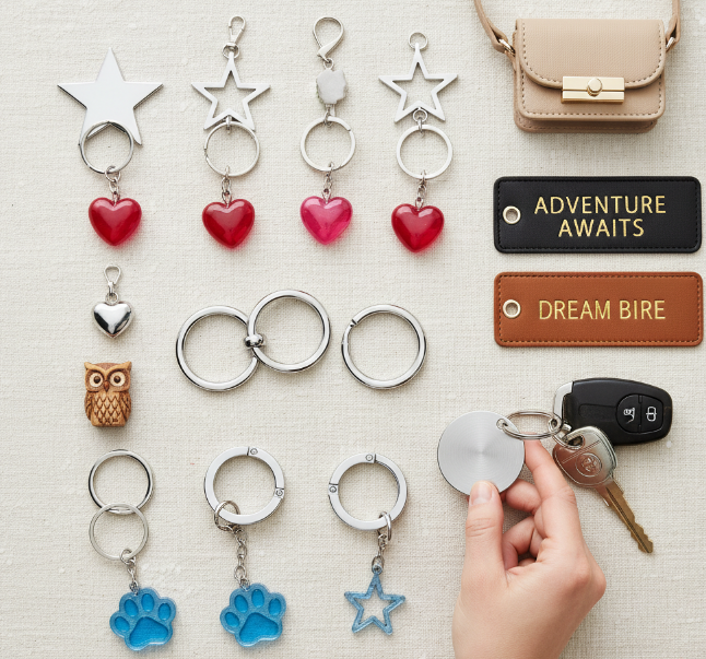 Popular Keychain Shapes and Sizes