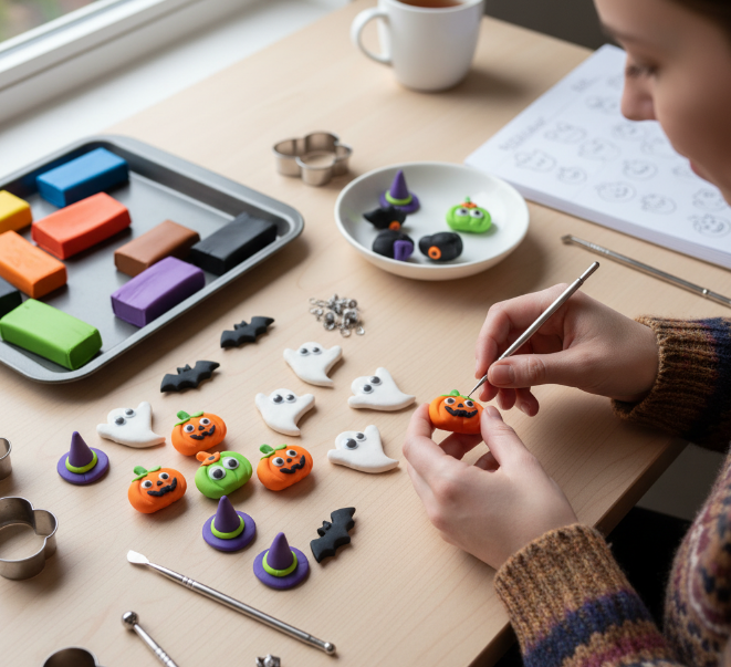 DIY charm ideas using polymer clay