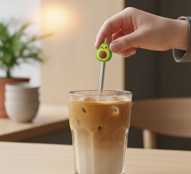 Trendy Removable Straw Toppers for Aesthetic Tumblers